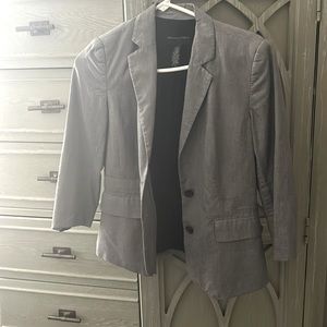 Banana Republic Gray Blazer